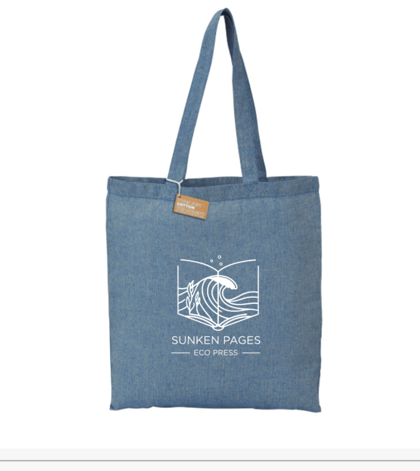 Sunken Pages Eco Press Recycled Cotton Tote