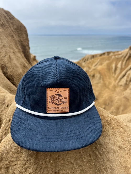 Sunken Pages Eco Press Hemp Corduroy Hats