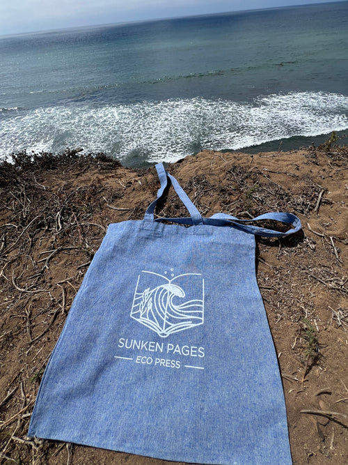 Sunken Pages Eco Press Recycled Cotton Tote